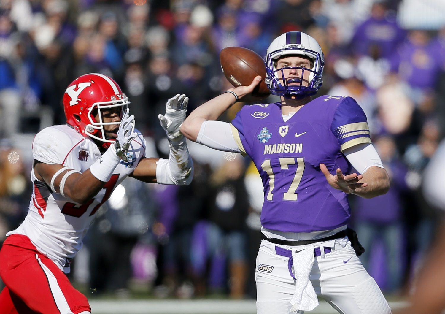 JMU's O-Line Boasts Experience, Talent