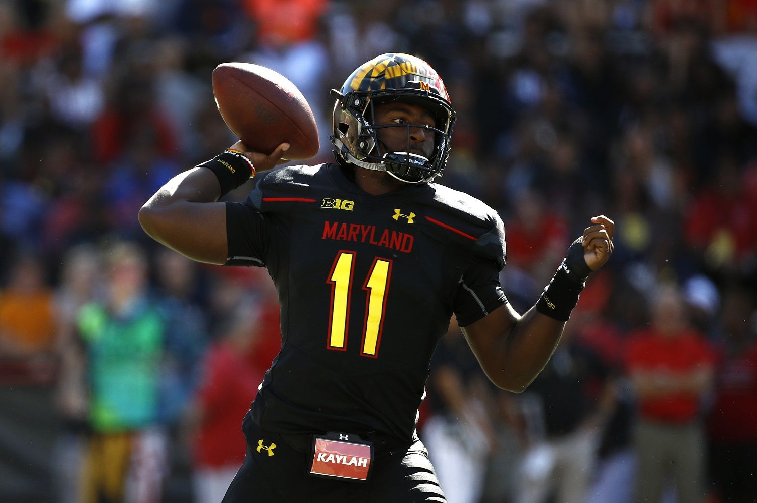 Quarterback Kasim Hill is one of two returning signal-callers who suffered a season-ending injury last year, but will look to stake his claim to the starting spot in 2018.  (AP Photo/Patrick Semansky, File)