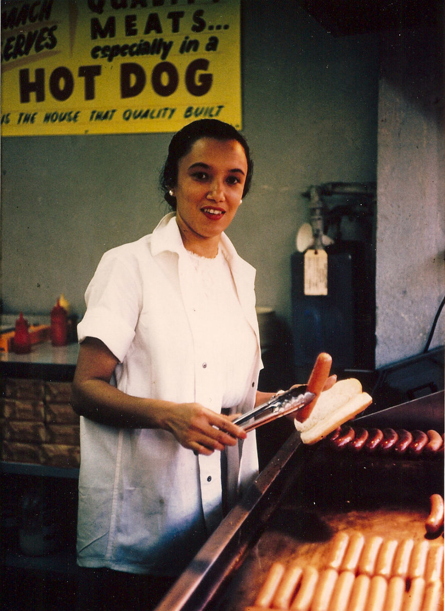 Virginia Ali in the early days of Ben's. (Courtesy of Ben's Chili Bowl)