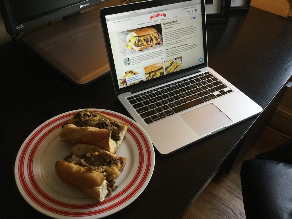 Philly landmark Pat's King of Steaks starts offering online delivery through Goldbely. (WTOP/J. Brooks)
