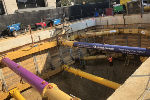 Major water supply pipe safe from Purple Line construction