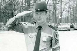 Undated photo of Virginia State Trooper Johnny Rush Bowman. (Courtesy FBI)