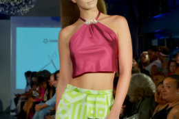 A model wears pieces from the Fashions by Le Tam spring/summer 2019 line. (Courtesy Shannon Finney/<a href="https://www.shannonfinneyphotography.com/index" target="_blank" rel="noopener noreferrer">shannonfinneyphotography.com</a>)
