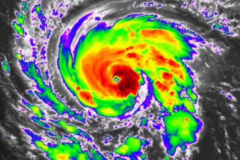 Strengthening Hurricane Florence churns toward East Coast