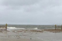 Swimming and other water activities ares strongly discouraged at Sandy Point State Park, said park officials. (Courtesy Sandy Point State Park) 
