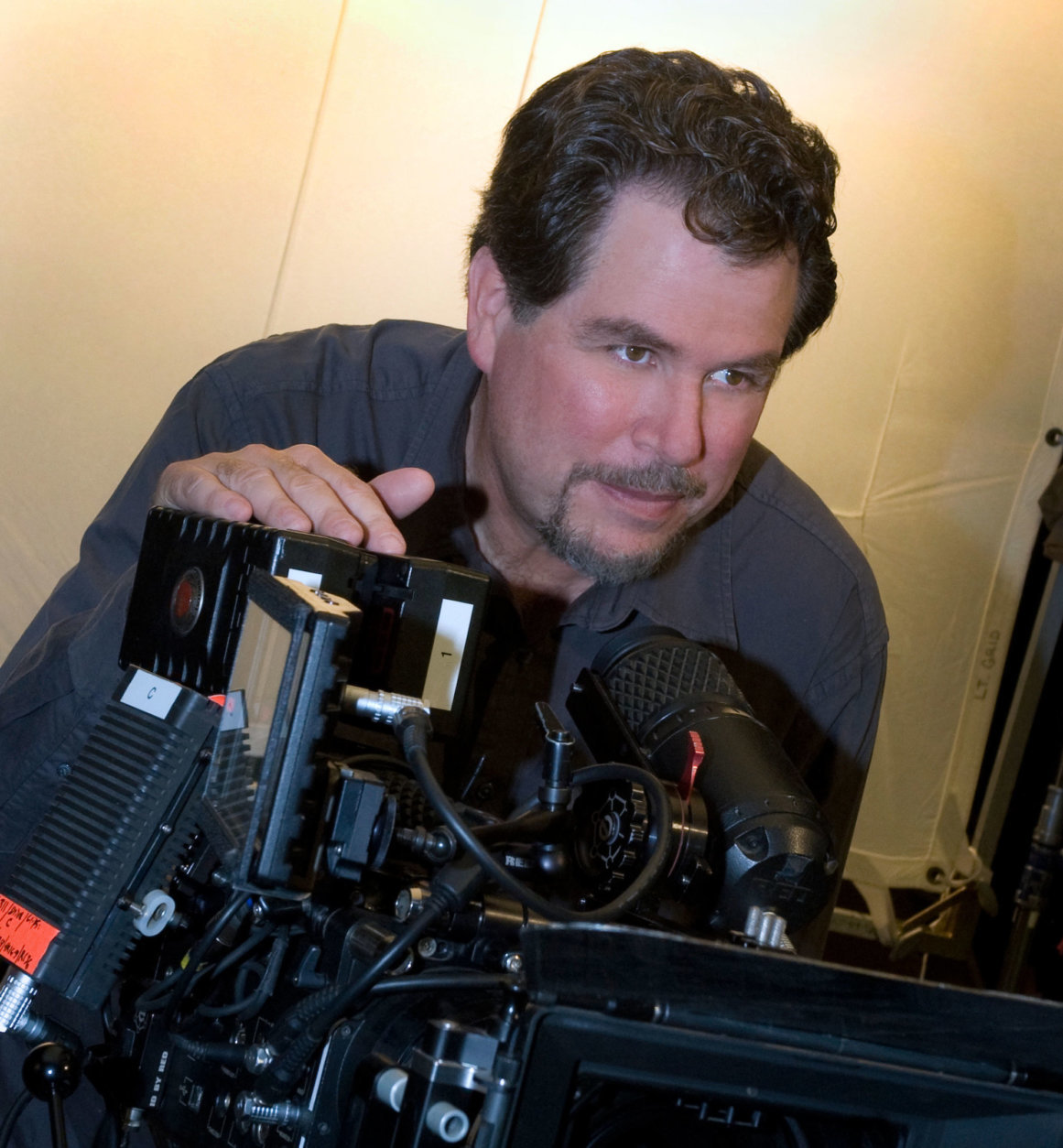 The mighty indie Don Coscarelli and his equally mighty camera. (Robert-Raphael/Silver Sphere Productions)
