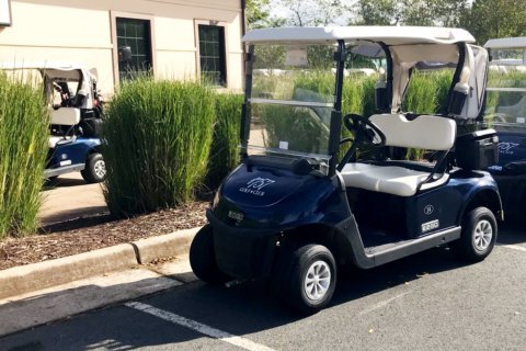 DWI arrest for driving car on Va. golf course fairway
