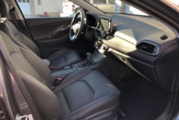 The interior is a pleasant place to spend time and more so with another $5,000 in options. My car came with the $4,300 tech package that adds leather and ventilation to the seats, and they proved comfortable. (WTOP/Mike Parris)