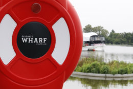 With businesses at the D.C.'s Wharf ready to mark a first year anniversary, owners and managers are getting ready for Hurricane Florence and the possible damage from flooding. (WTOP/Kate Ryan)