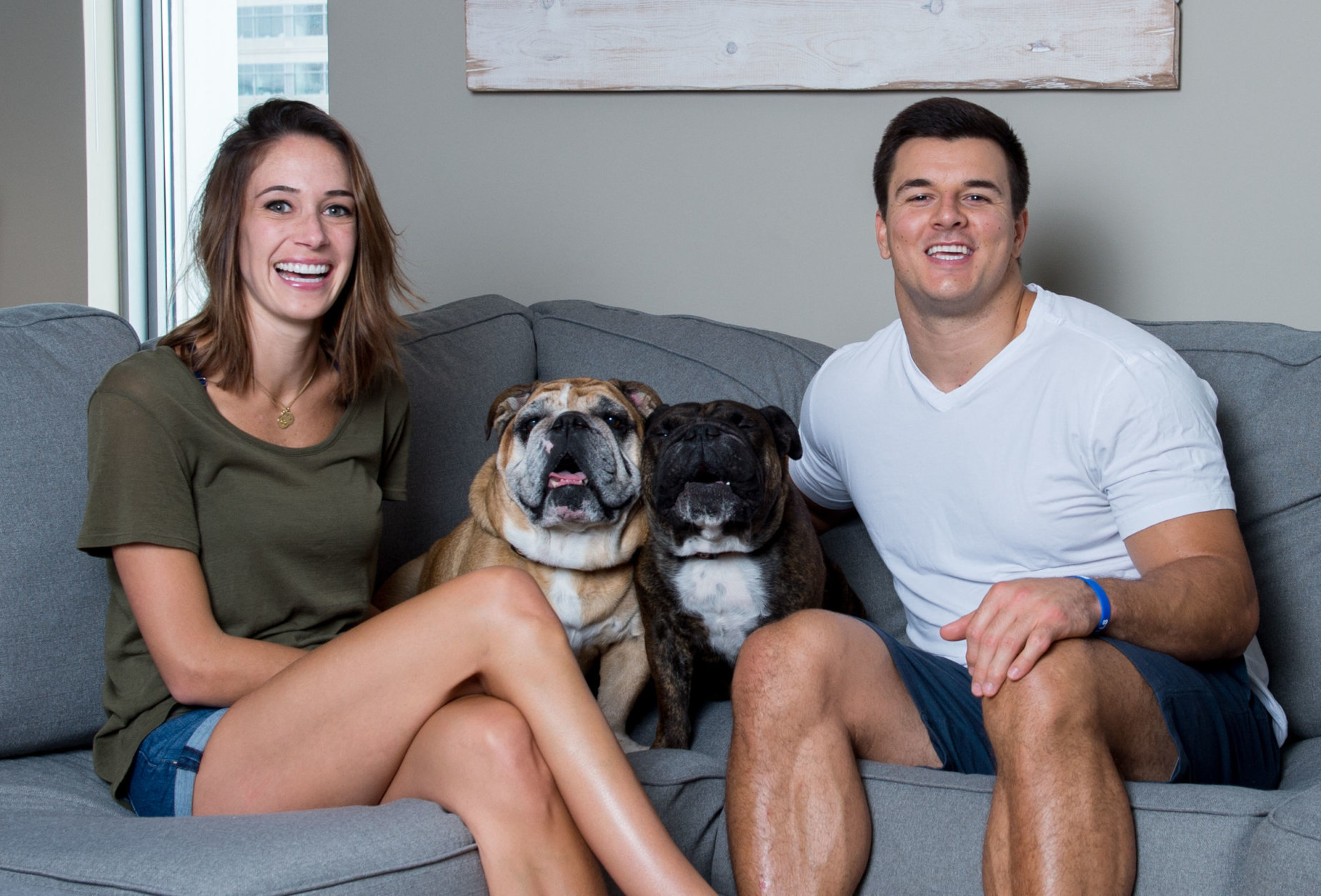And here's the Skins' Ryan Kerrigan. (Courtesy Humane Rescue Alliance)