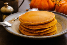 Breakfast - Homemade Pumpkin Pancakes