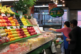 From fresh fish to fresh fruit, Lexington Market has it. (WTOP/Kate Ryan)