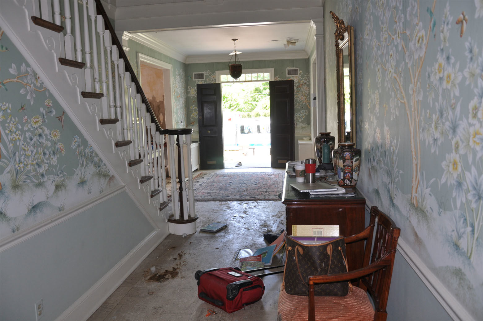 The entryway to the Savopoulos house. (Courtesy U.S. Attorney's Office for D.C.)