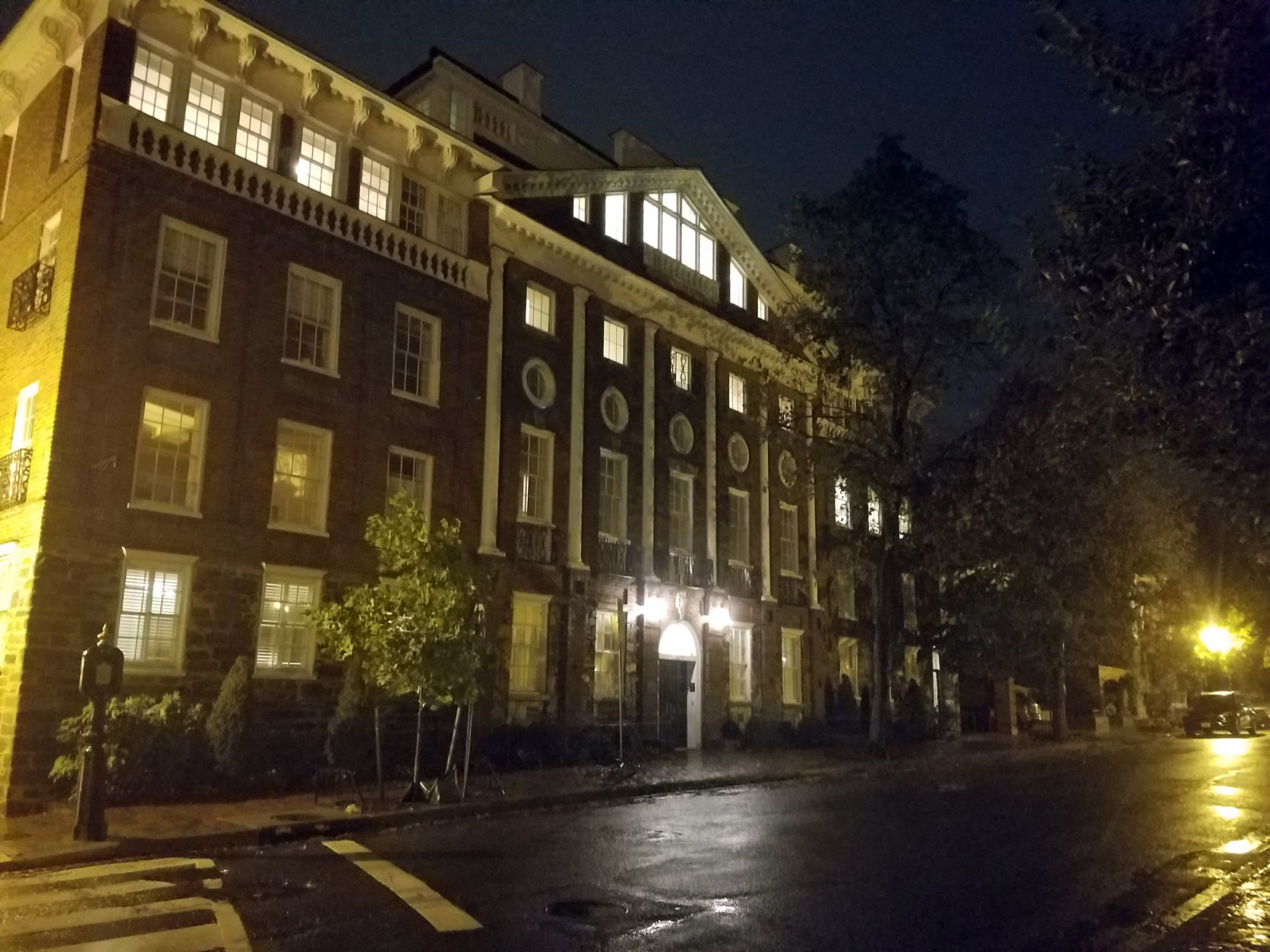 Halcyon House, 3400 Prospect Street in Georgetown, is said to be haunted.