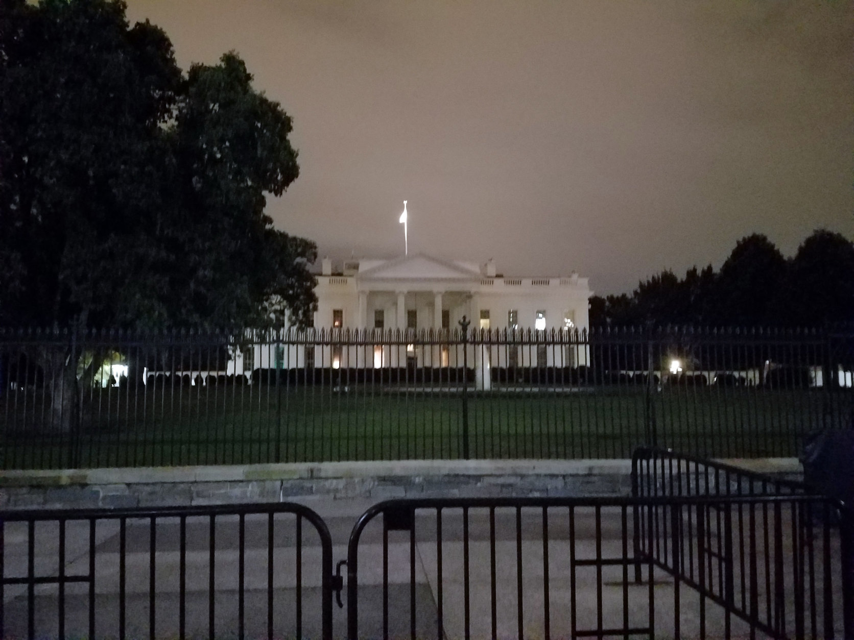 The White House has its share of ghostly tales as well. (WTOP/Will Vitka)