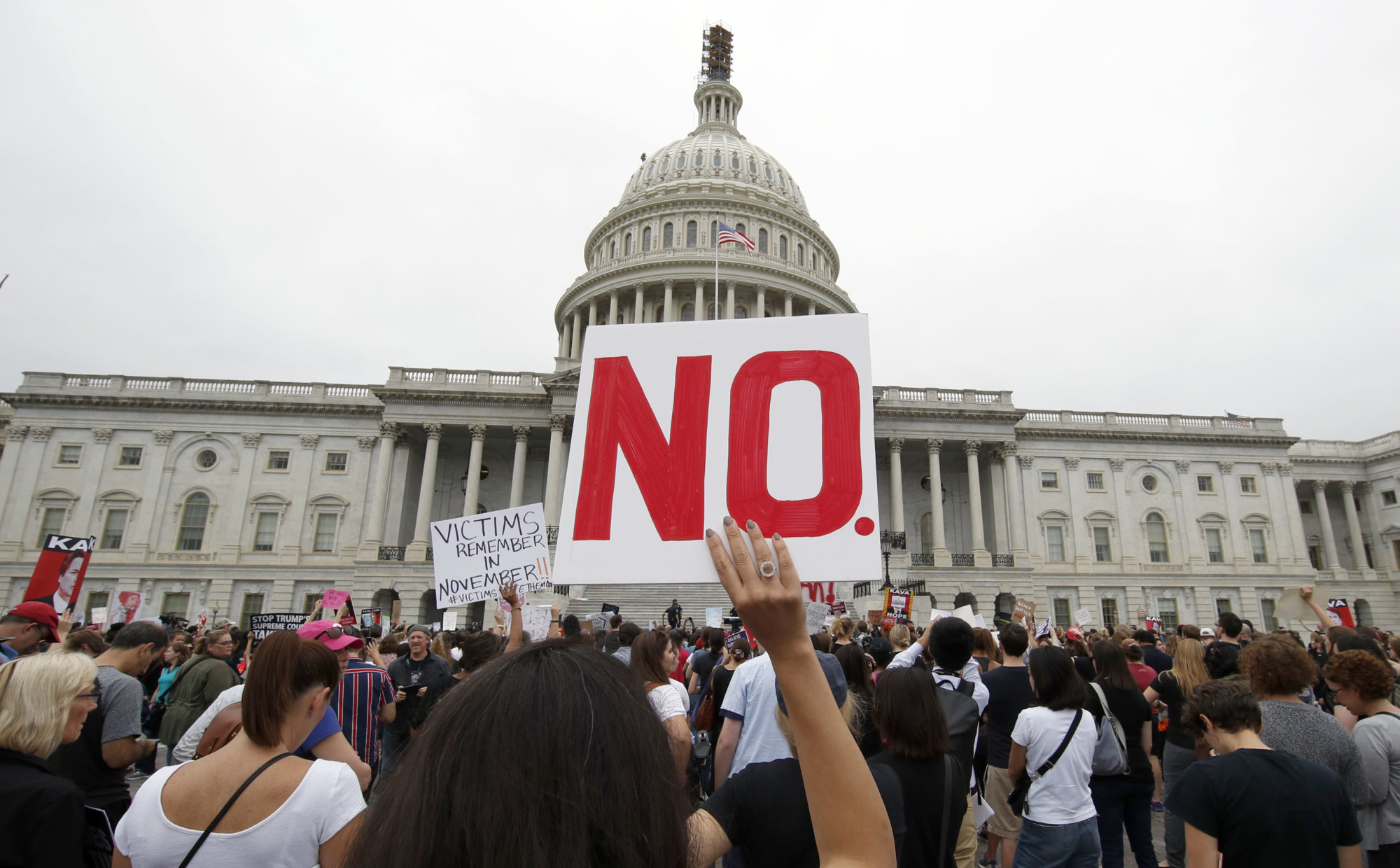 Us Capitol Police Arrest Over 150 Anti Kavanaugh Demonstrators Wtop News