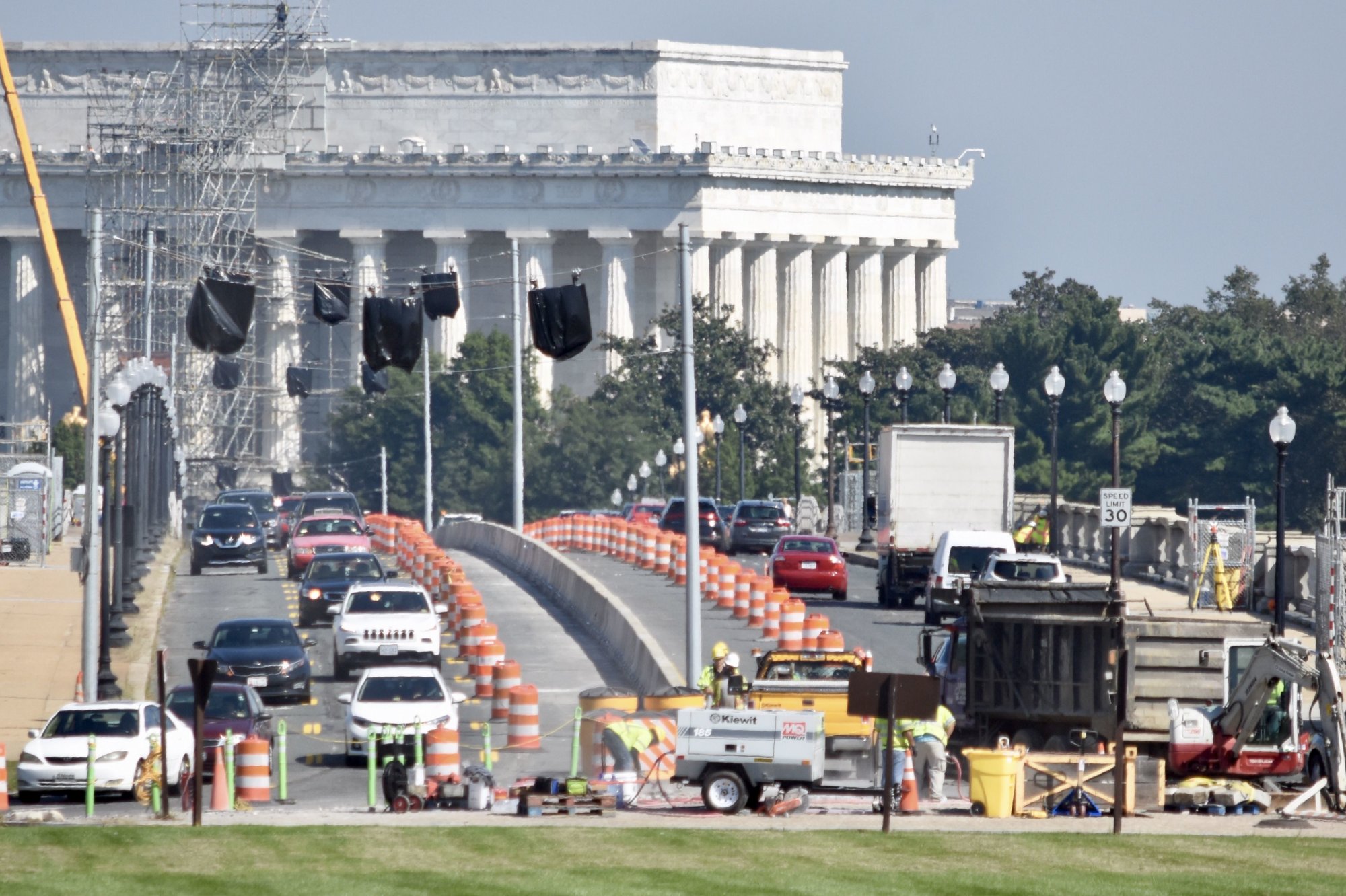 Years Of Lane Closures Start Monday On The Arlington Memorial Bridge ...