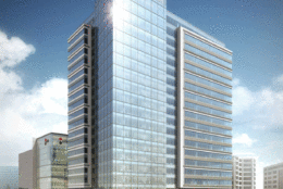 A rendering of the new KPMG Tysons headquarters in Boro Tower is seen on 8301 Greensboro Drive. (Courtesy The Meridian Group) 