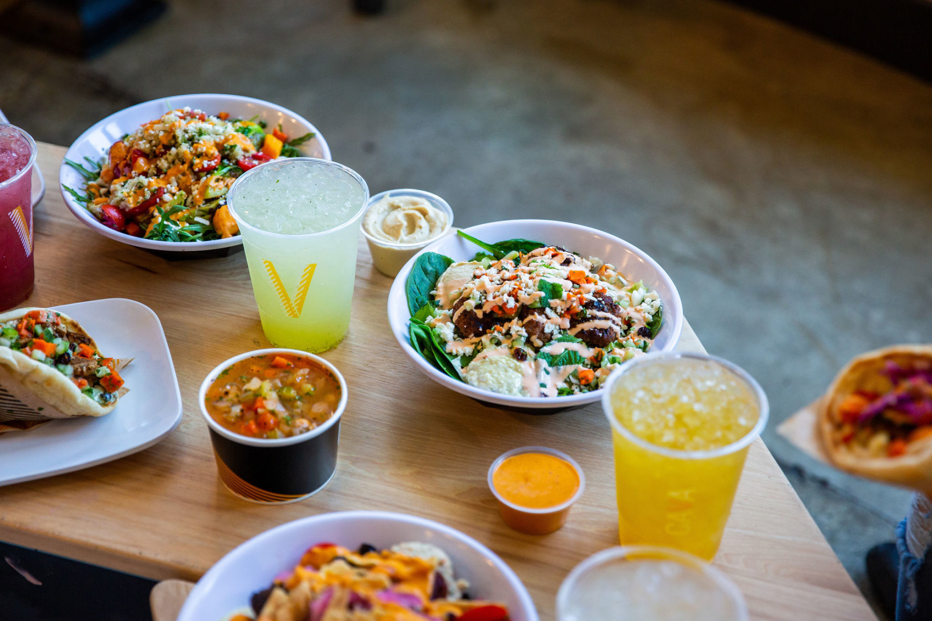 When Cava's newest restaurant opens at Pike 7 Plaza it will be Cava’s 69th restaurant nationally and its 23rd location in Virginia. (Courtesy Cava)