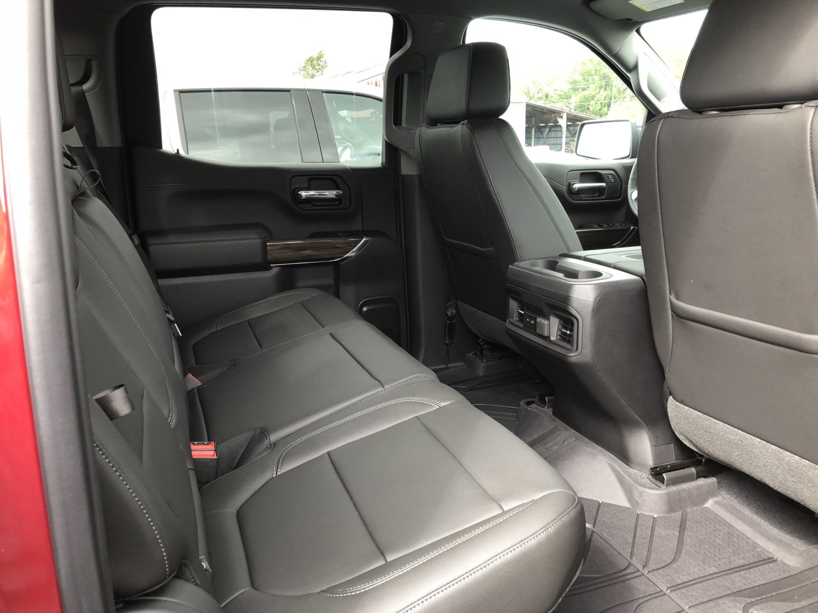 Inside the new Silverado has seen a growth spurt as well, especially in the crew cab version. Rear seat passengers see an extra 3 inches of space making it very roomy now. (WTOP/Mike Parris)