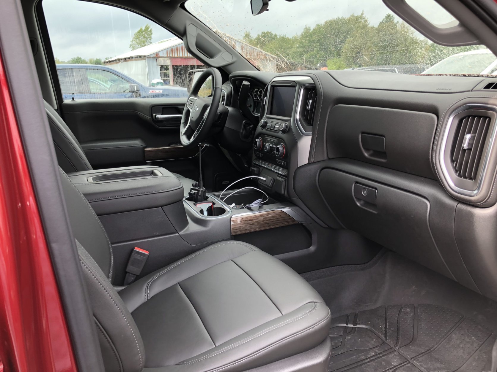 The materials used in the cabin of the new Chevy are a big improvement in quality and feel: much of the hard plastic is banished to places out of sight, and the door panels and dash look more in line with the competition and less like old GM – hard and cheap feeling.  (WTOP/Mike Parris)