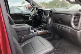 The materials used in the cabin of the new Chevy are a big improvement in quality and feel: much of the hard plastic is banished to places out of sight, and the door panels and dash look more in line with the competition and less like old GM – hard and cheap feeling.  (WTOP/Mike Parris)