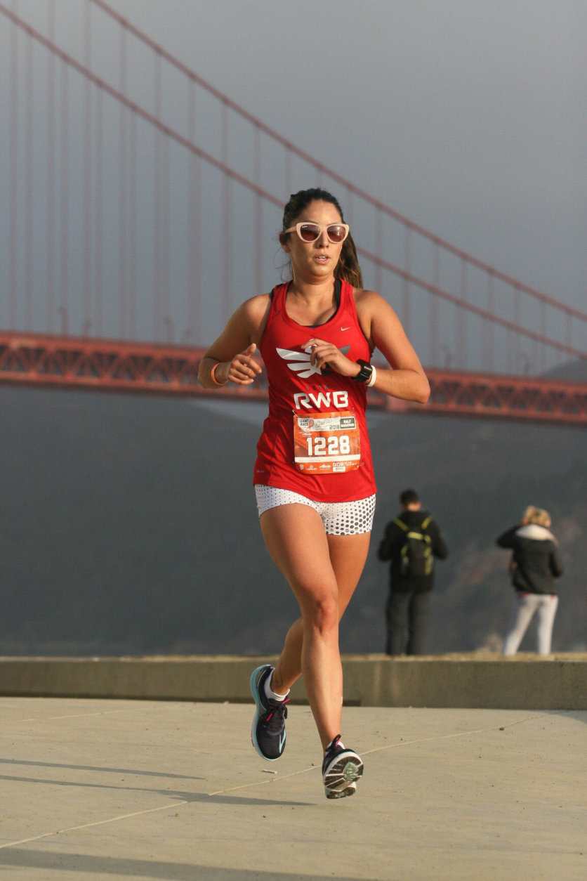 The Marine Corps is as much a part of Ruiz’s family as her siblings. So even though she's run three cmarathons, the Marine Corps Marathon will meana  bit more. (Courtesy Selina Ruiz)