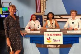 On "It's Academic," Banneker competes against Northwest and Park View high schools. The show aired Nov. 10, 2018. (Courtesy Facebook/It's Academic)