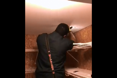 WATCH: Fairfax Co. firefighters rescue small dog from HVAC duct