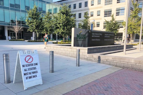 GMU declares a ‘No Scooter Zone’ at its Virginia Square campus