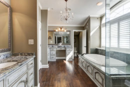 A look at the luxurious master bathroom. (Courtesy HomeVisit)