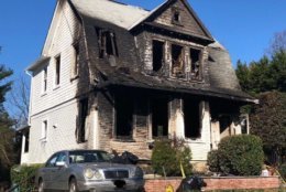 The Montgomery County home where a mother and son lost their lives after a fire Wednesday morning. (Courtesy Montgomery County Fire & EMS)