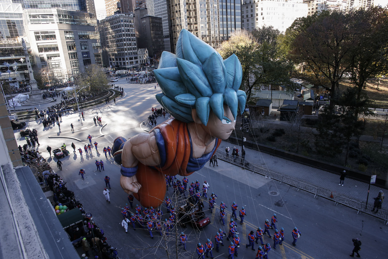 NEW YORK, NY - NOVEMBER 22: Coku balloon floats during the 92nd annual Macy's Thanksgiving Day Parade on November 22, 2018 in New York City. (Photo by Kena Betancur/Getty Images)