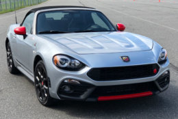 The Fiat 124 Spider is based on the Mazda Miata but is even more exciting. (WTOP/Mike Parris)