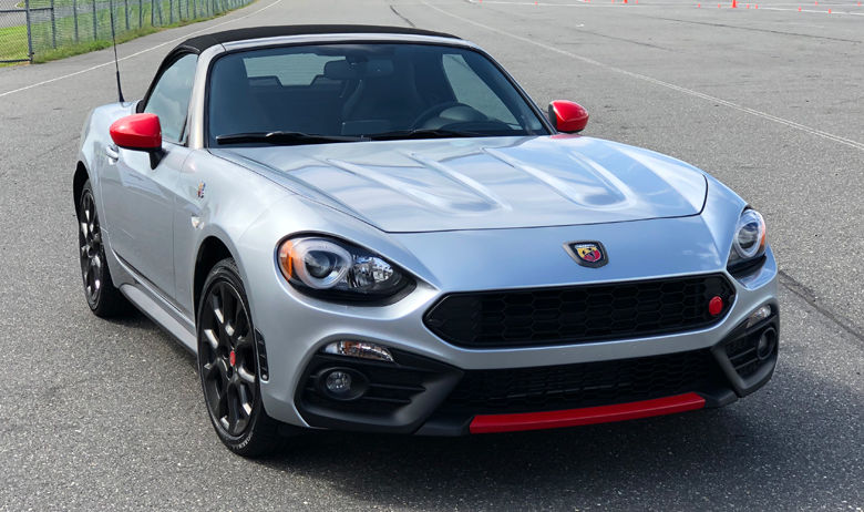 The Fiat 124 Spider is based on the Mazda Miata but is even more exciting. (WTOP/Mike Parris)