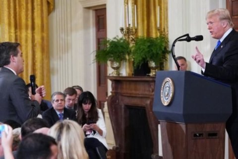 CNN sues President Trump and top White House aides for barring Jim Acosta