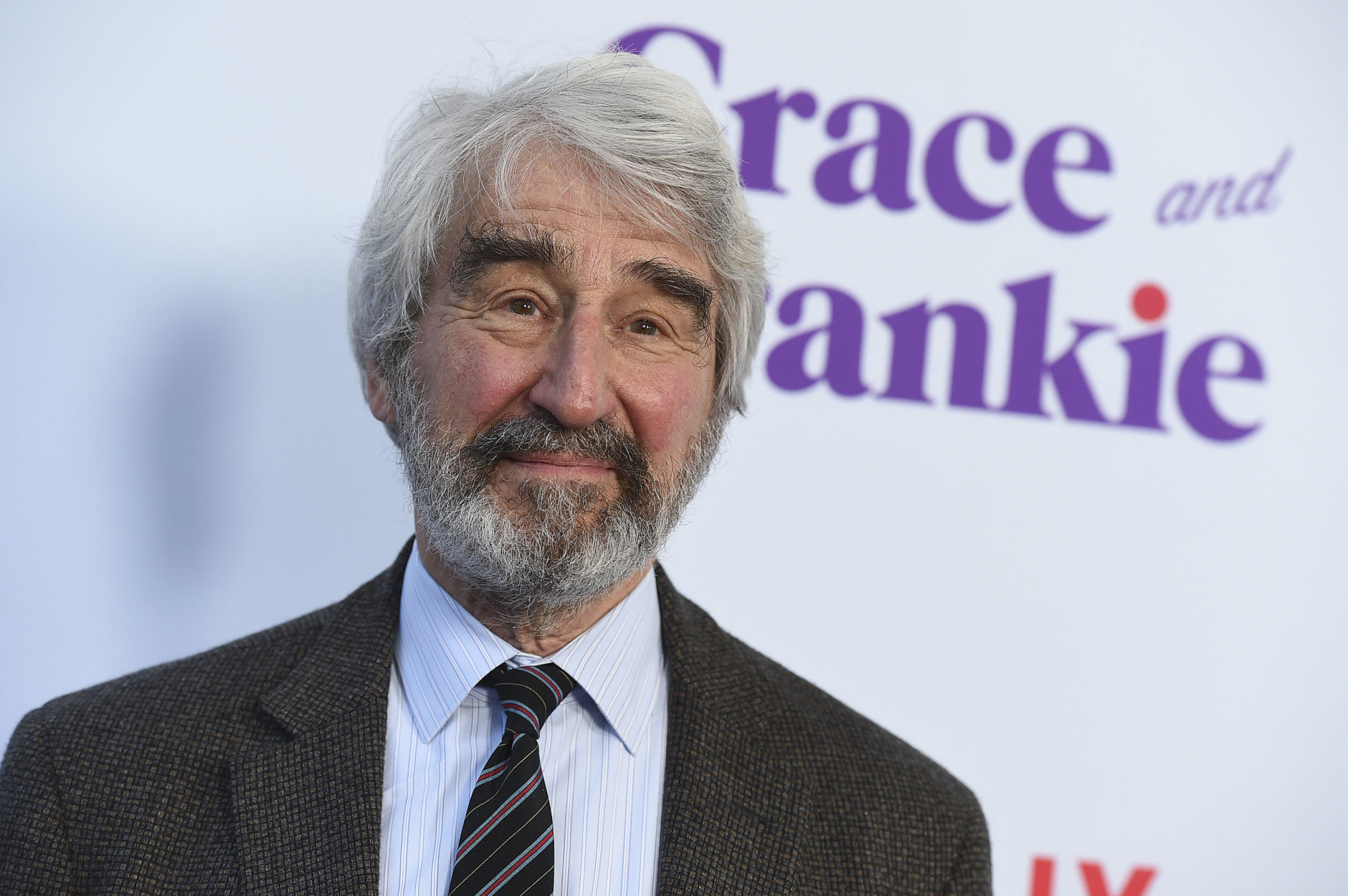 Sam Waterston arrives at the Los Angeles premiere of "Grace and Frankie" Season Three on Wednesday, Mar. 22 in Los Angeles. (Photo by Jordan Strauss/Invision/AP)