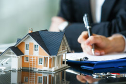 Contract, Mortgage Document,Signing, Writing, Model Home