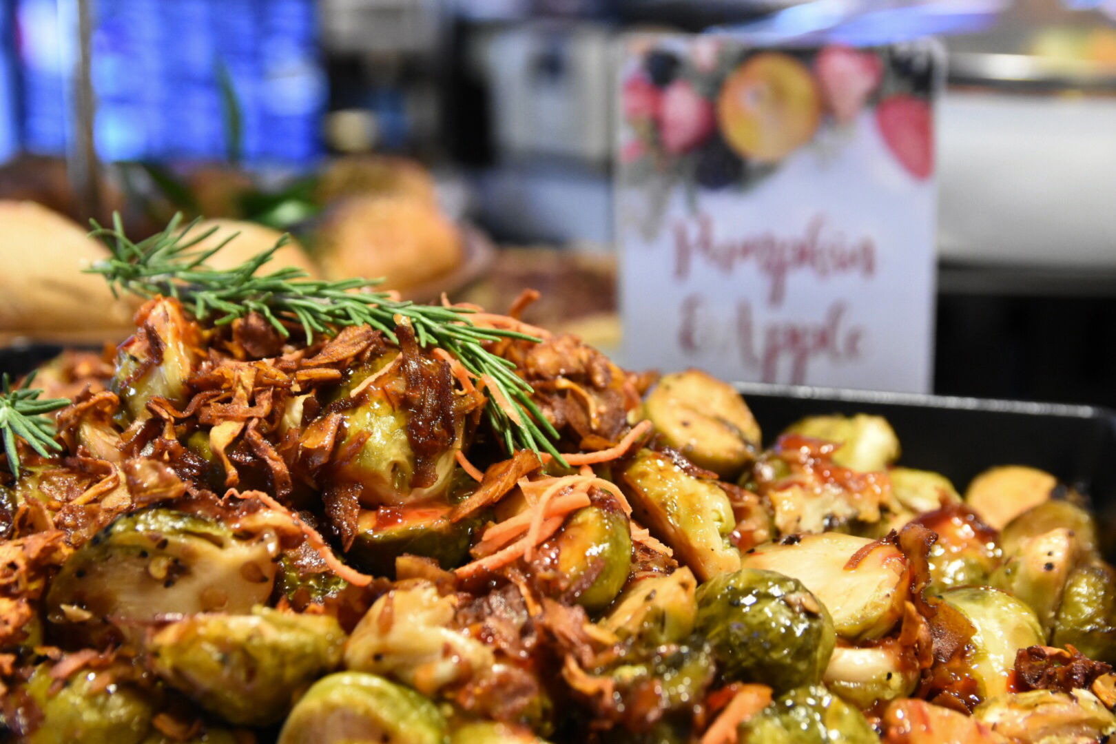 Brussels sprouts from Amphora. (WTOP/Alejandro Alvarez)