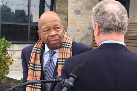 Elijah Cummings, likely chair of House oversight committee, gets ready for his close-up