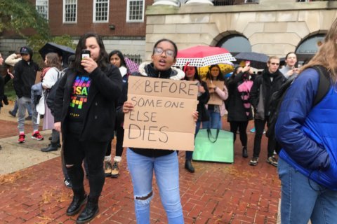 Some U.Md. students rally for change following campus shake-up