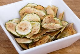 zucchini thin chips oven baked