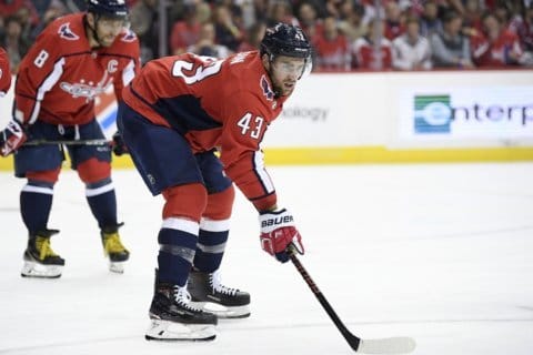 Caps’ Wilson proving value both when on the ice, absent