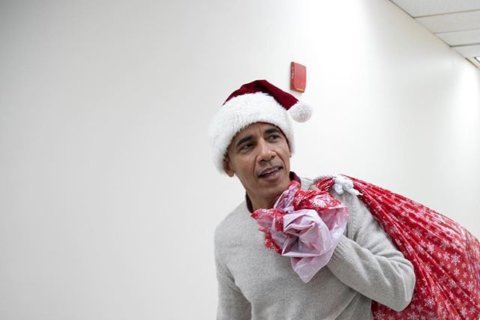Patients at Children’s National get Christmas surprise from Obama