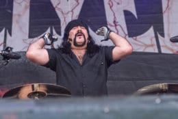 Vinnie Paul, co-founder and drummer of metal band Pantera, has died at 54. File. (Photo by Amy Harris/Invision/AP)