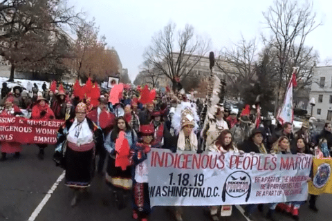 PHOTOS: Indigenous Peoples March and the March for Life