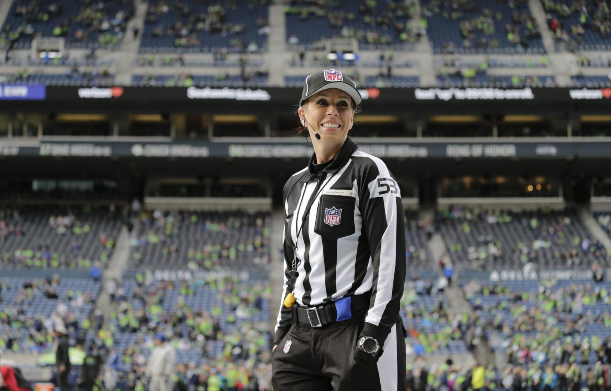 NFL's first female referee makes correct last-play call on Monday Night  Football - Outsports