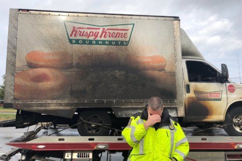 Krispy Kreme delivers doughnuts to officers over pastry loss