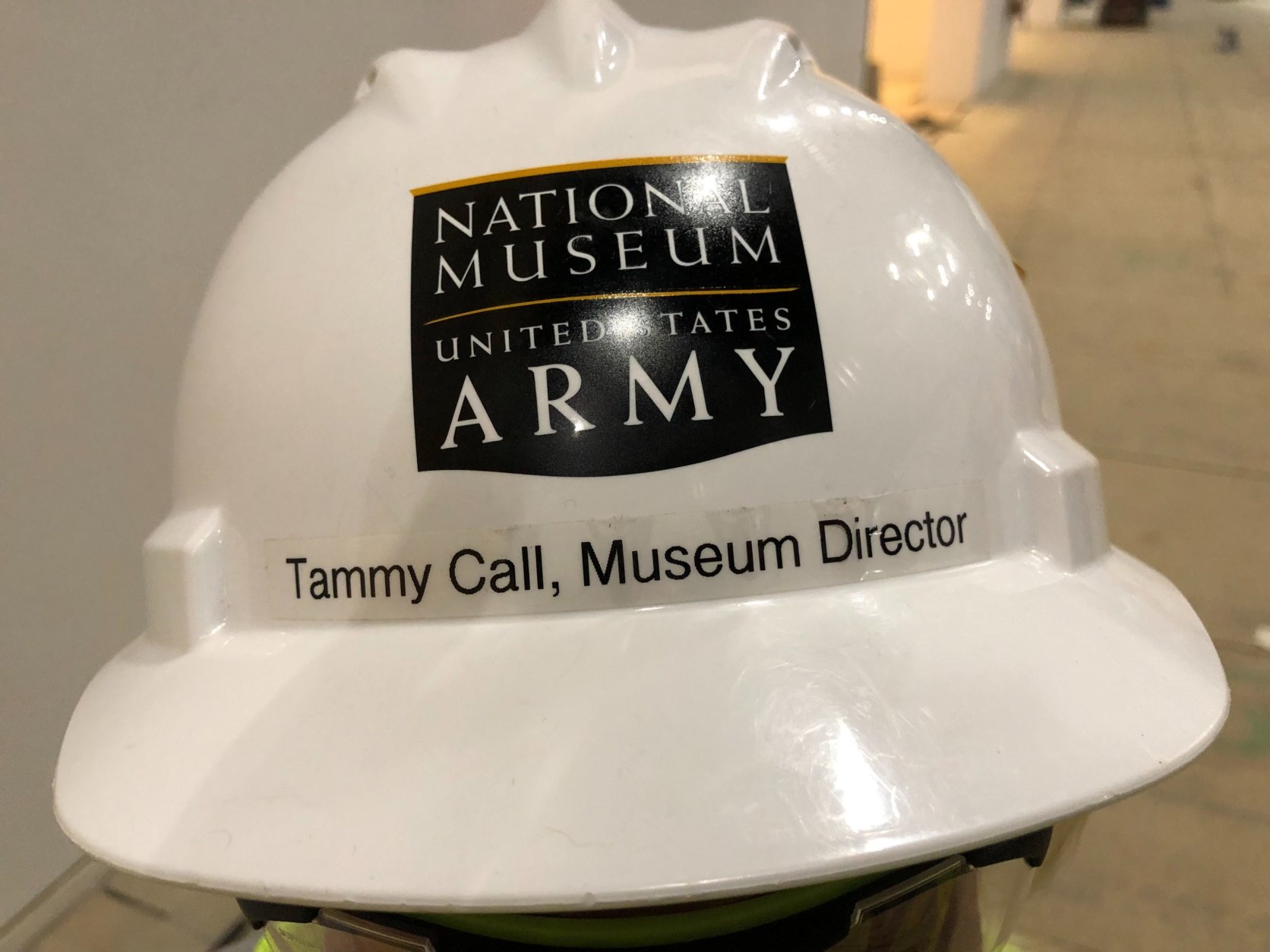 "When the doors open in 2020, this is America's Army museum," said Tammy Call, director of the National Museum of the U.S. Army. "We show the relationship between American society and our army as we formed, as we have fought, as we protect this nation." (WTOP/Kristi King)