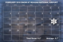 February 2018 snow. (WTOP/Dave Dildine)